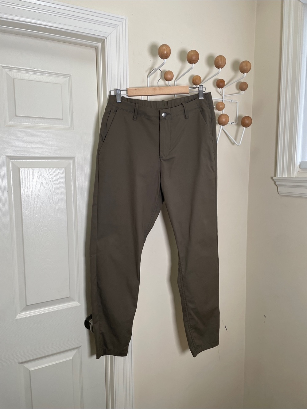DU/ER - Classic Jogger Athletic Pants - Brown - 32x30